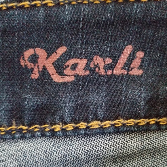 Silver‎ Jeans Karli Distressed Bermuda Jean Shorts Size 30 - Picture 9 of 12